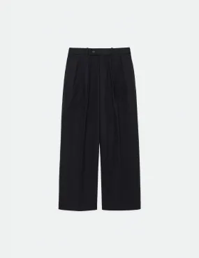 A23B-02PT01C ORGANIC COTTON SURVIVAL CLOTH DOUBLE PLEATED TROUSERS