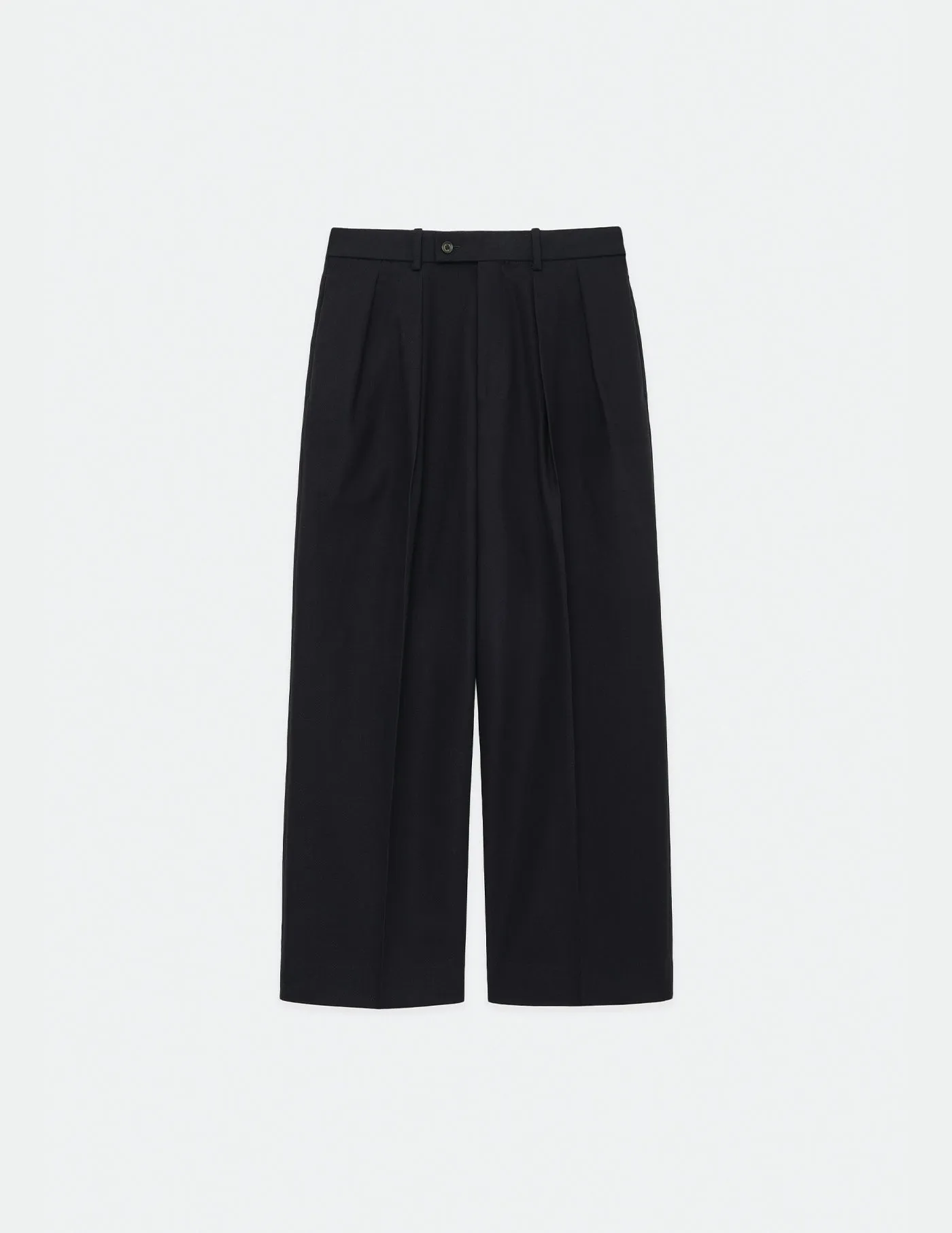 A23B-02PT01C ORGANIC COTTON SURVIVAL CLOTH DOUBLE PLEATED TROUSERS