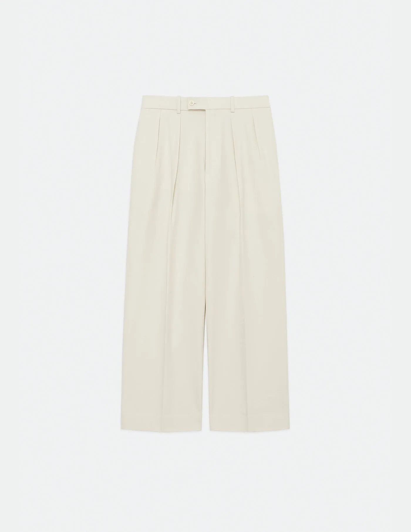 A23B-02PT01C ORGANIC COTTON SURVIVAL CLOTH DOUBLE PLEATED TROUSERS