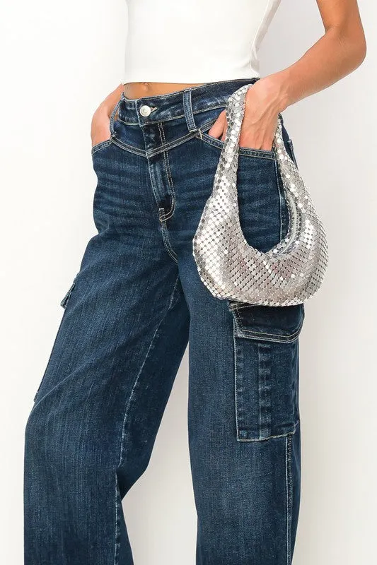 Andrea 90s Wide High Rise Wide Jeans