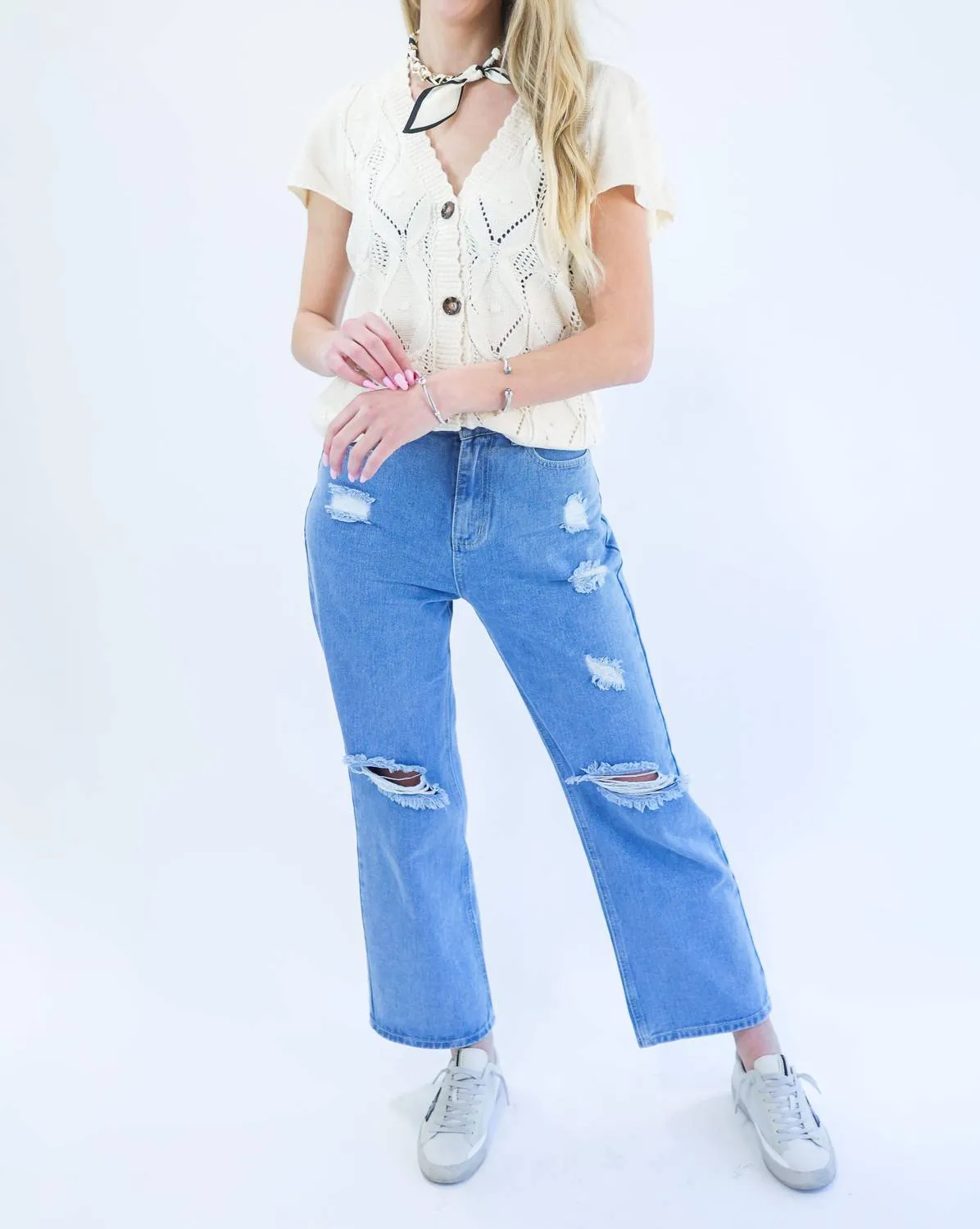 Andree By Unit - Seaside Memories Knit Top