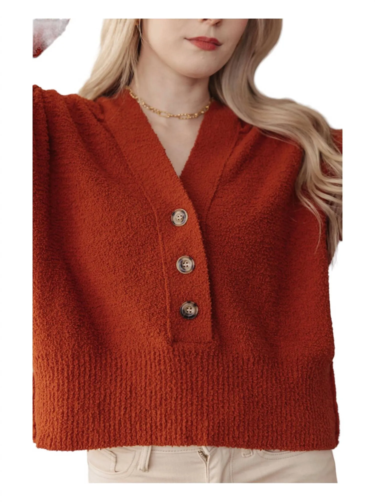 Andree By Unit - Thankful Grateful Blessed Sweater