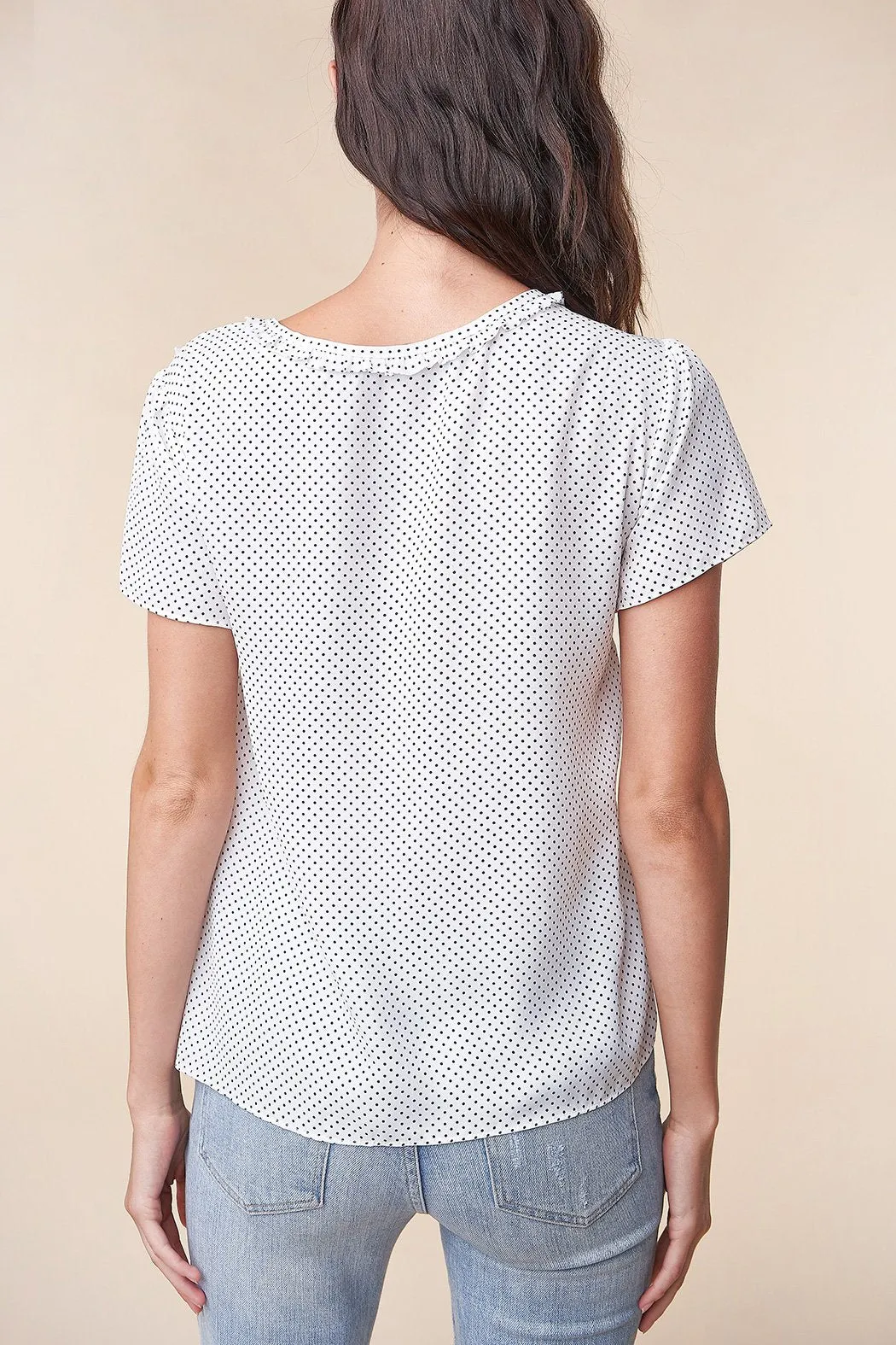 Athena Polka Dot Blouse