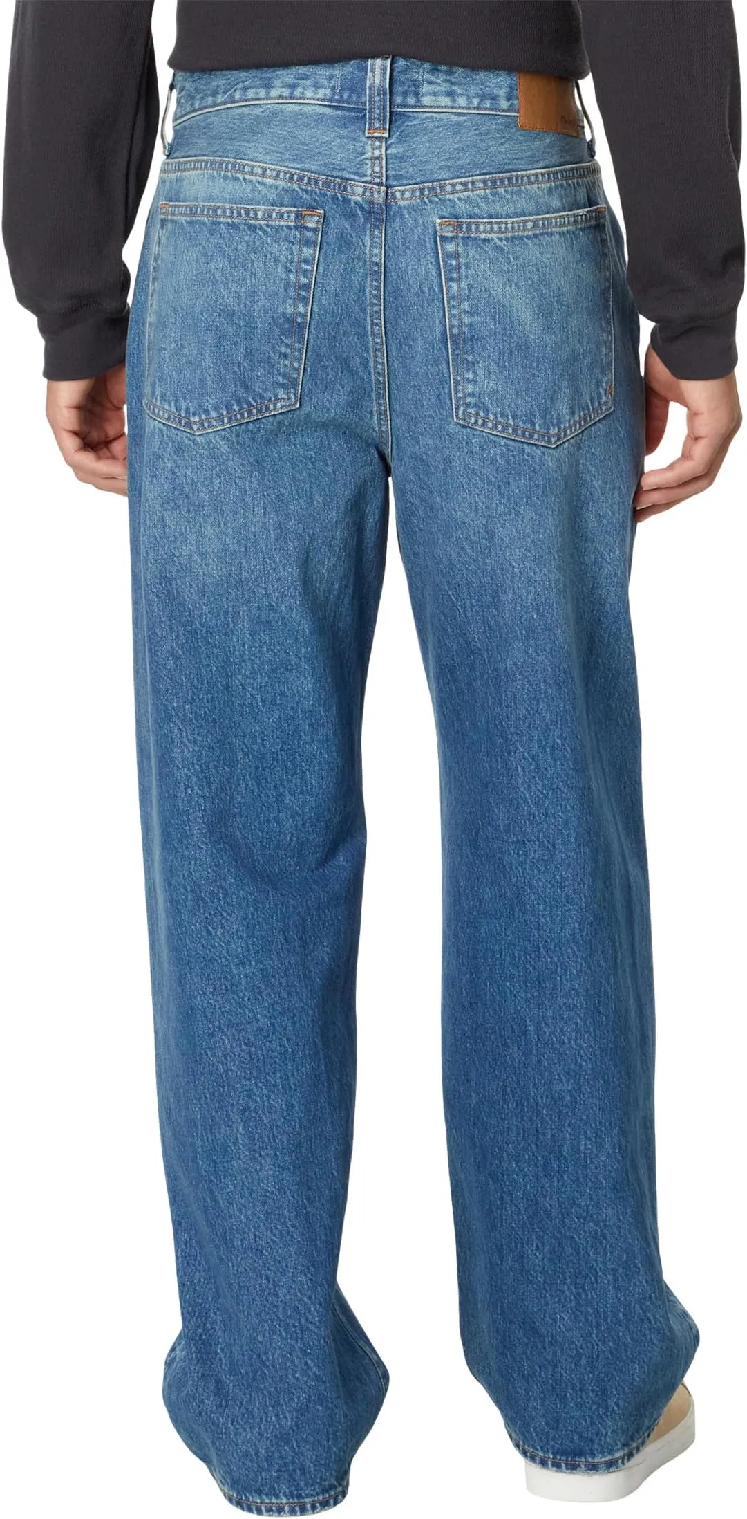 Baggy Jeans in Bratton Wash Madewell, Bratton Wash color