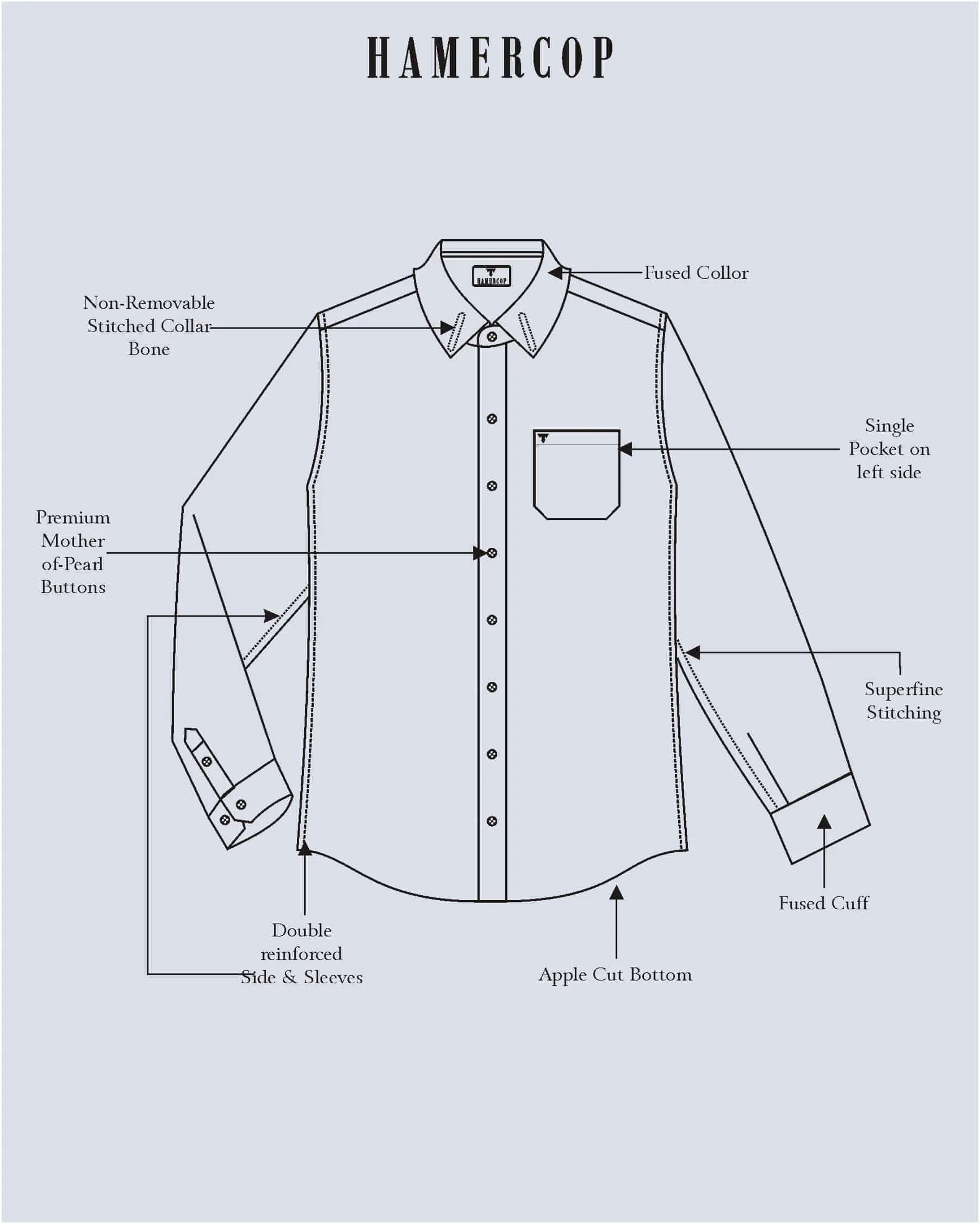Beige Cream Houndstooth Dobby Cotton Formal Shirt