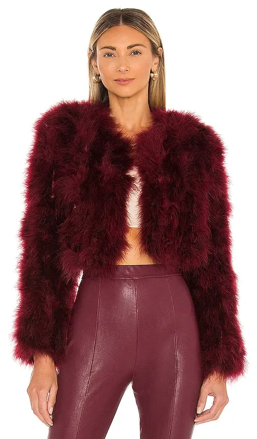 Bubish Manhattan Jacket in Wine