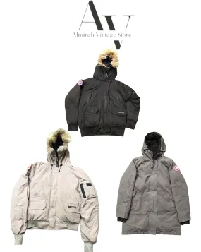 CANDA GOOSE PUFFERS JACKETS 5 pcs