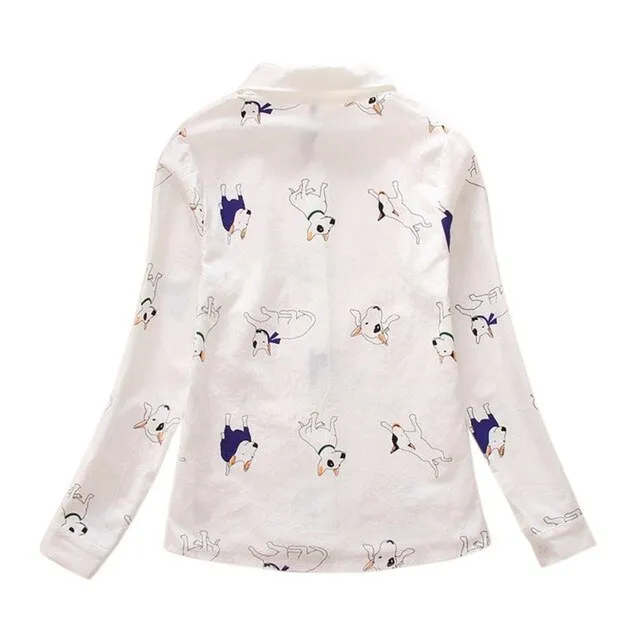 Fashion Print Women's Shirt