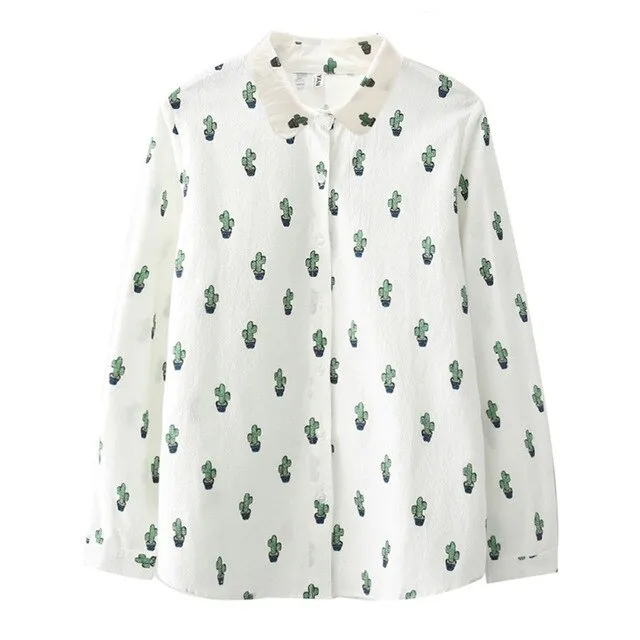 Fashion Print Women's Shirt