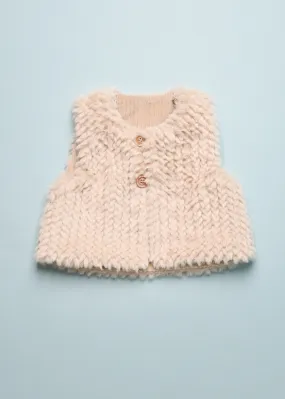 FAUX FUR REVERSIBLE VEST