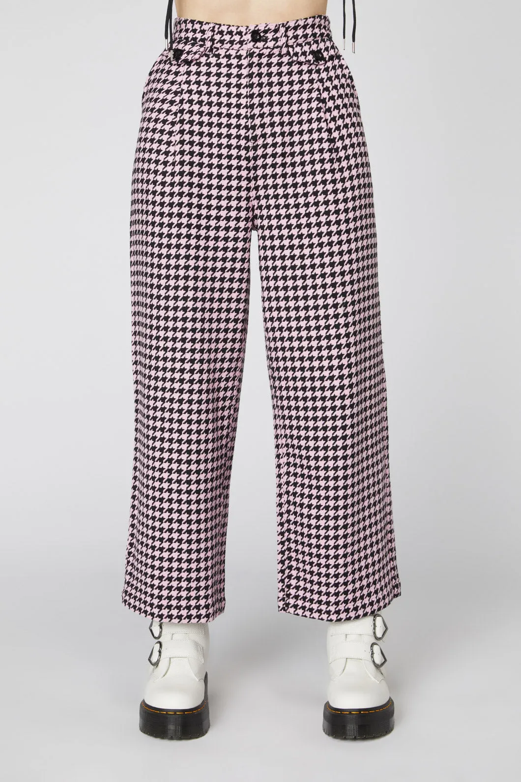 Houndstooth Check Pant