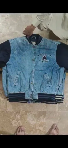 Jeans Stadium Jacket 30 Pieces A B Grade