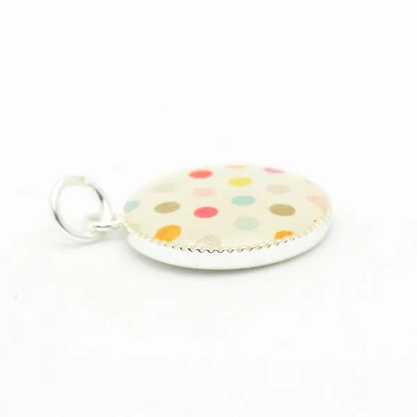 Multicolored Dot Pendant