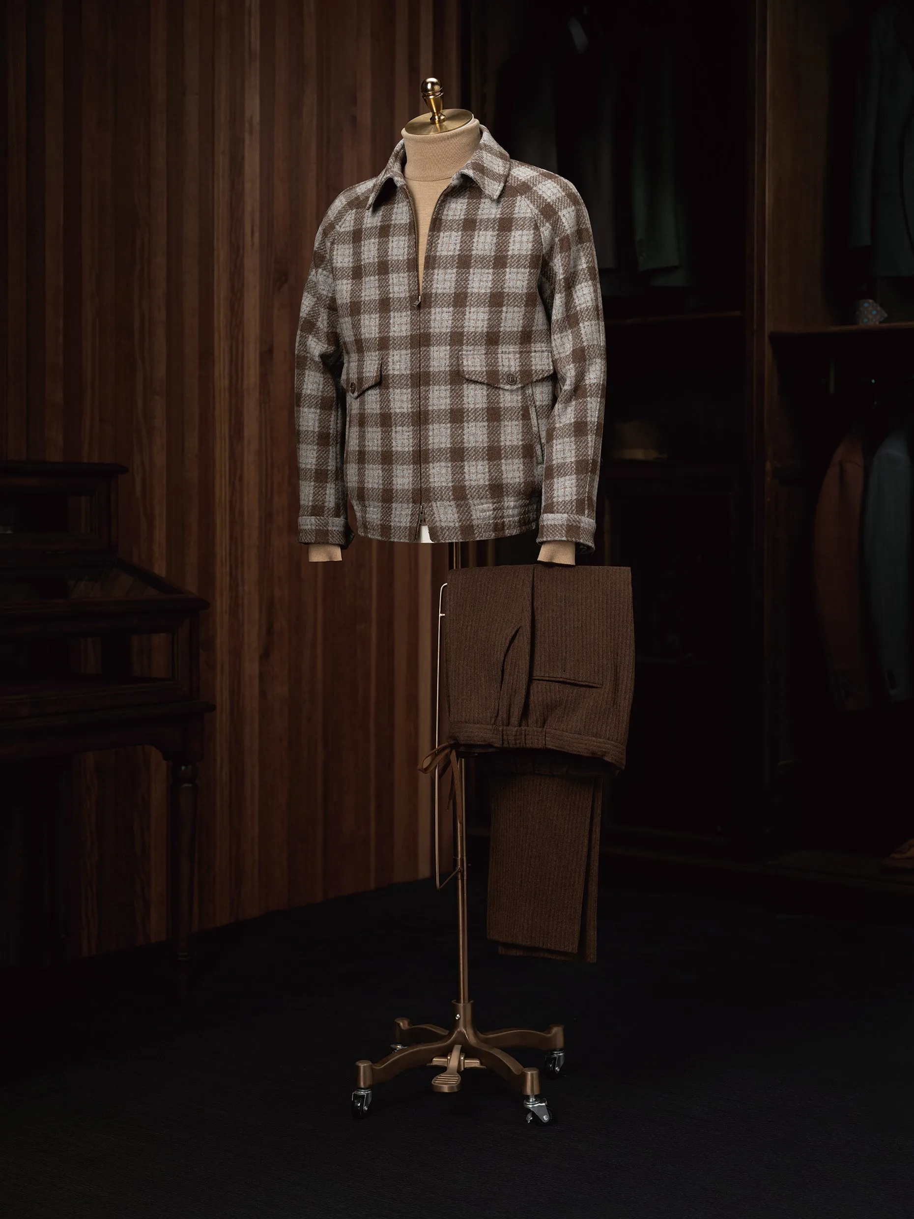 Redefined Aviator Checked Jacket