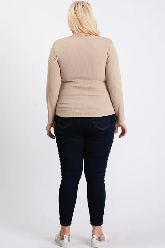 V-Neck Plain Sweater