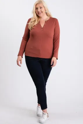 V-Neck Plain Sweater